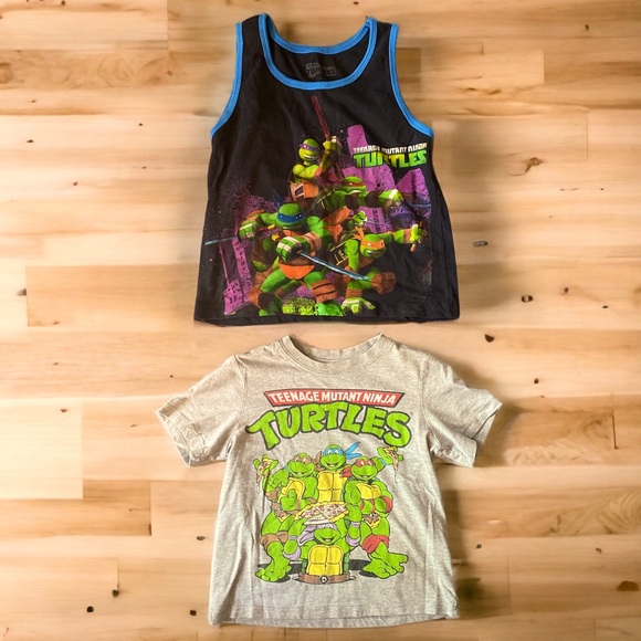 TMNT Other - TMNT Shirt Bundle Size 4T/XS